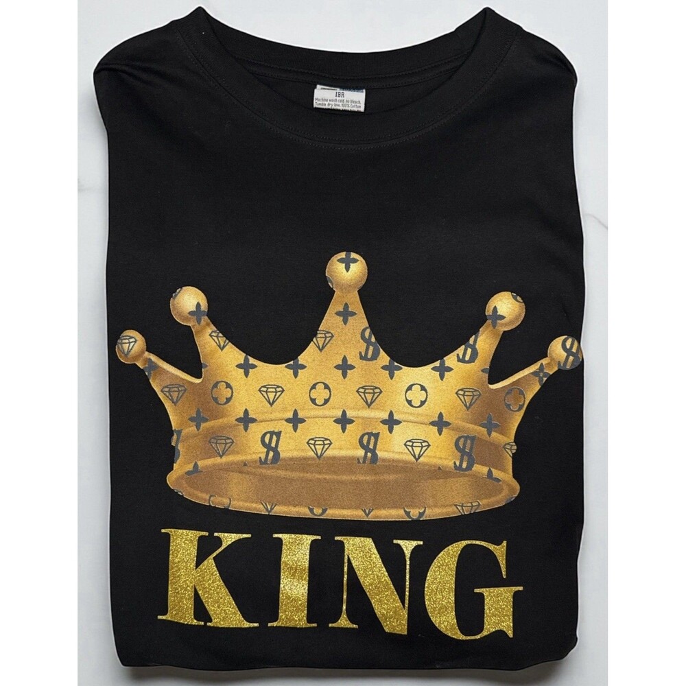 Phat Doc Black History Martin Luther King Short Sleeve T-shirt Size 4XL
